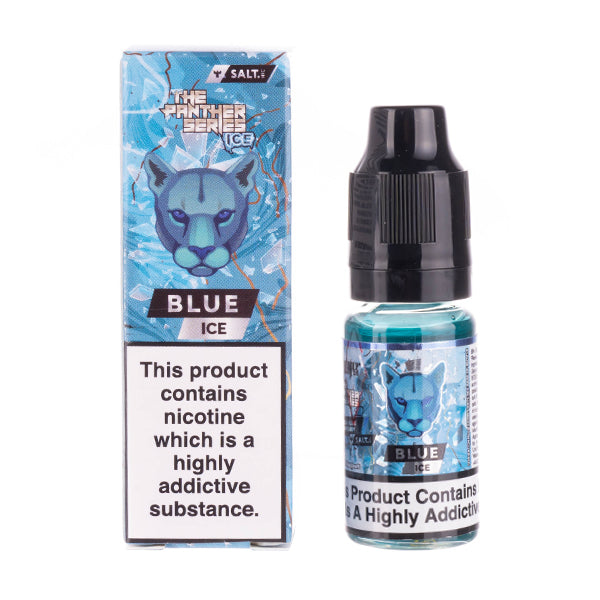 Blue Panther Ice Nic Salt E-Liquid by Dr Vapes
