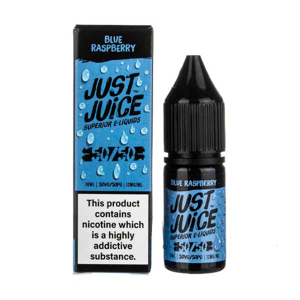 Blue Raspberry 50/50 E-Liquid by Just Juice