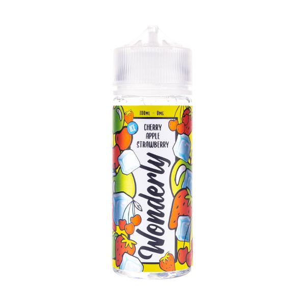 Cherry Apple Strawberry Ice 100ml Shortfill E-Liquid by Wonderly