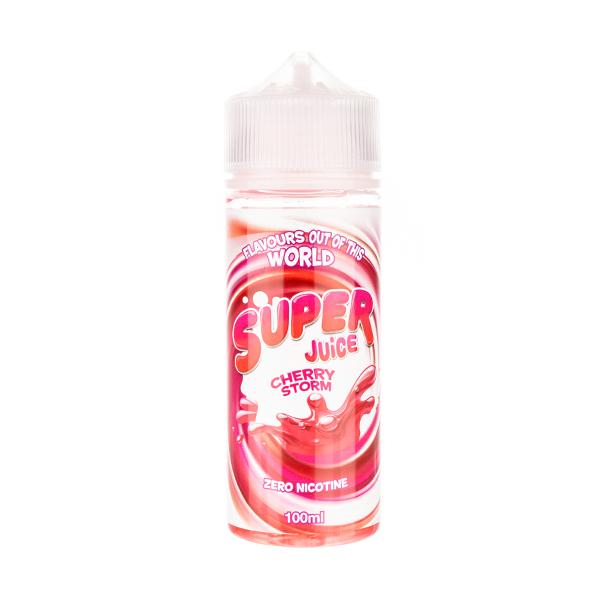 Cherry Storm 100ml Shortfill E-Liquid by Super Juice