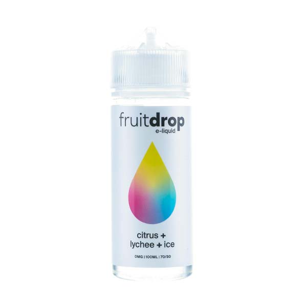 Citrus, Lychee & Ice 100ml Shortfill E-Liquid by Fruit Drop