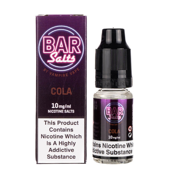 Cola Nic Salt by Vampire Vape Bar Salts