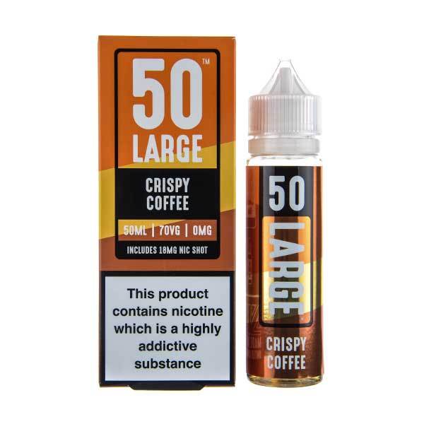 Crispy Coffee Shortfill E-Liquid by 50 Large