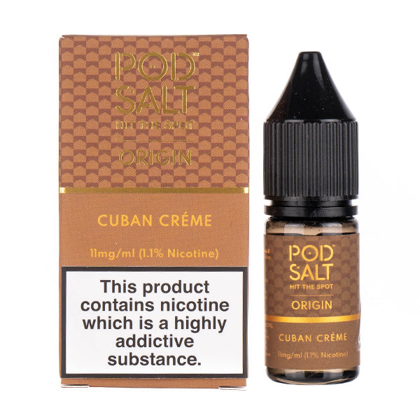 Cuban Creme Nic Salt by Pod Salt Origin