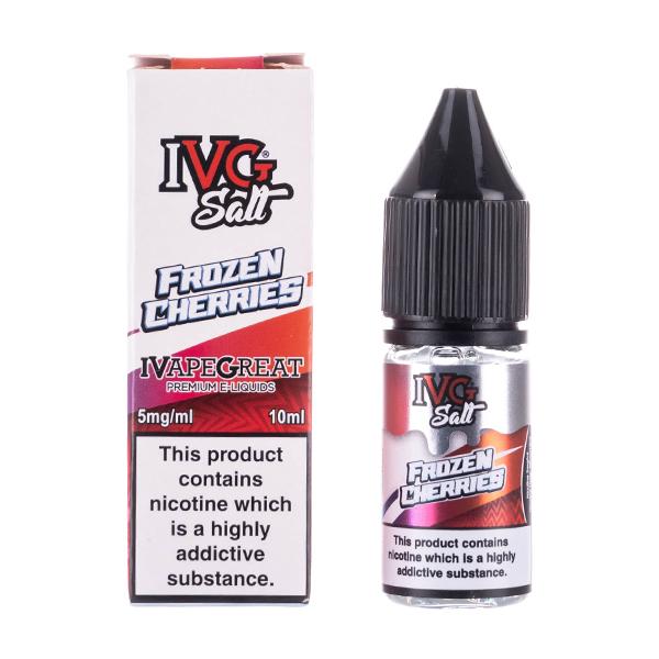 Frozen Cherry Crush Nic Salt E-Liquid by IVG