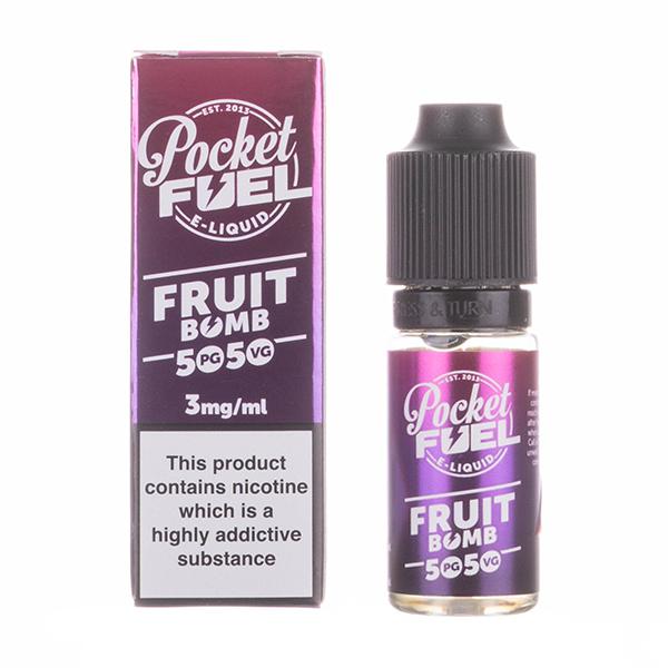 Fruit Bomb 50/50 E-Liquid by Pocket Fuel