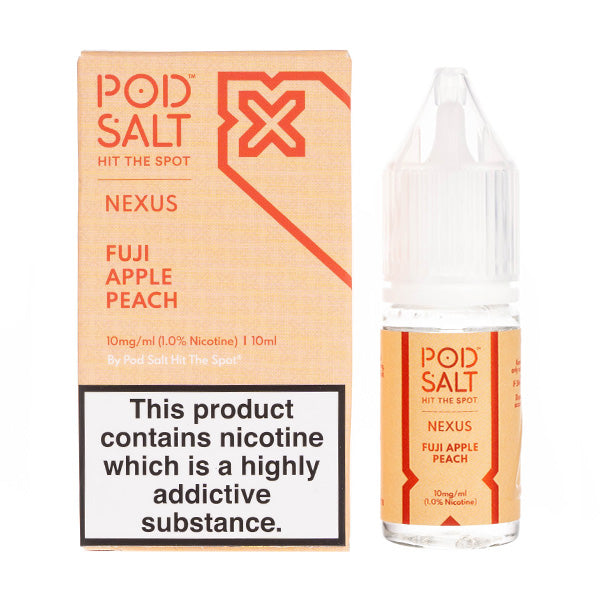 Fuji Apple Peach Nic Salt by Pod Salt Nexus 