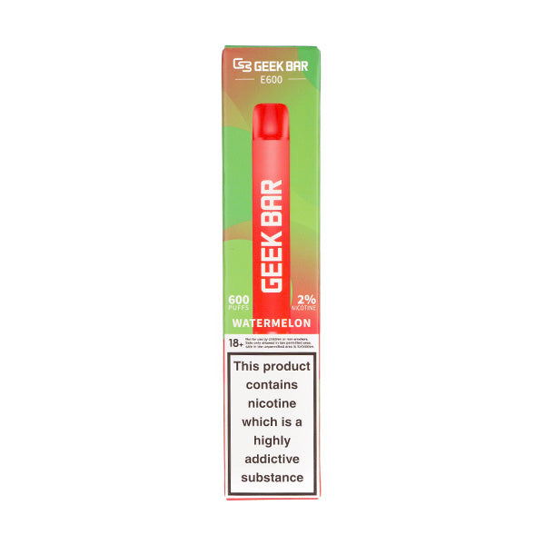 Geek Bar E600 Disposable Vape in Watermelon