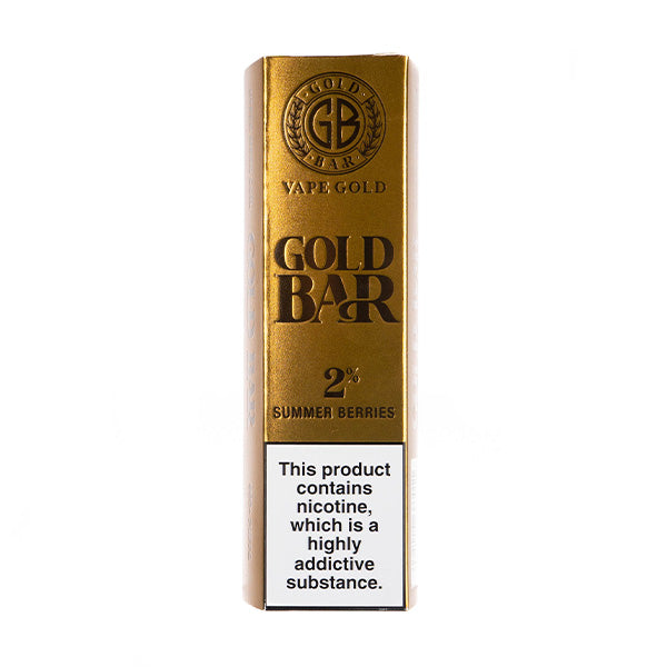 Gold Bar 600 Disposable Vape in Summer Berries