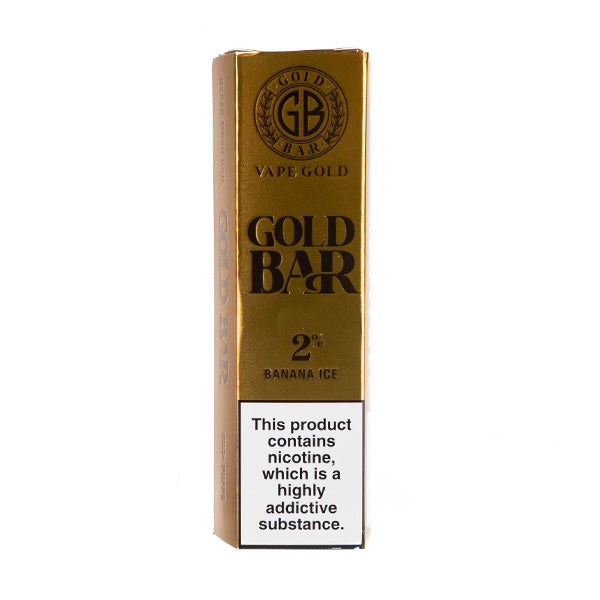 Gold Bar 600 Disposable Vape in Banana Ice