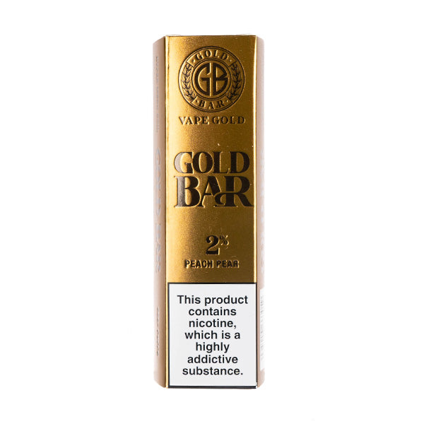 Gold Bar 600 Disposable Vape in Peach Pear
