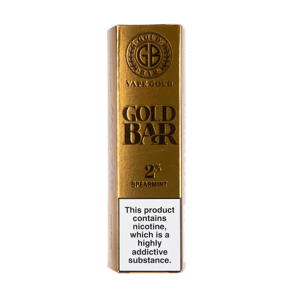 Gold Bar 600 Disposable Vape in Spearmint