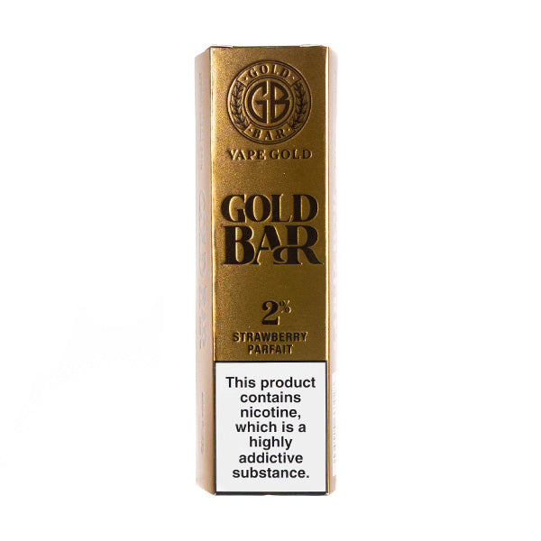 Gold Bar 600 Disposable Vape in Strawberry Parfait