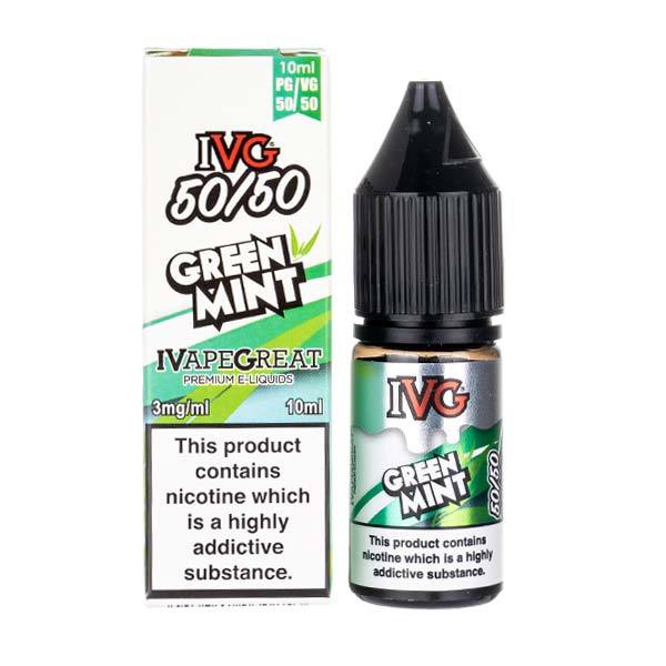 Green Mint 50/50 E-Liquid by IVG