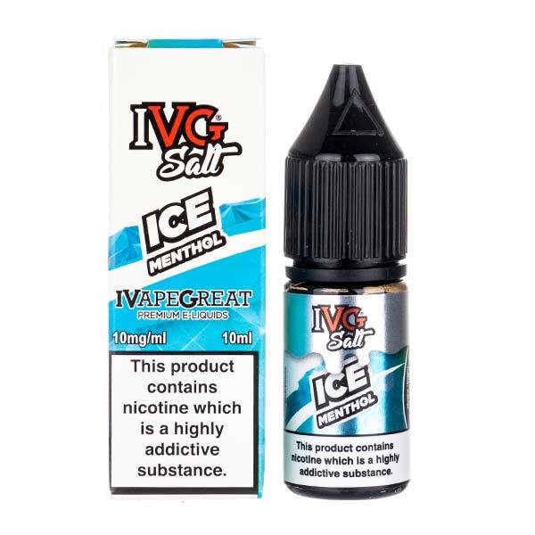 Ice Menthol Nic Salt E-Liquid by IVG