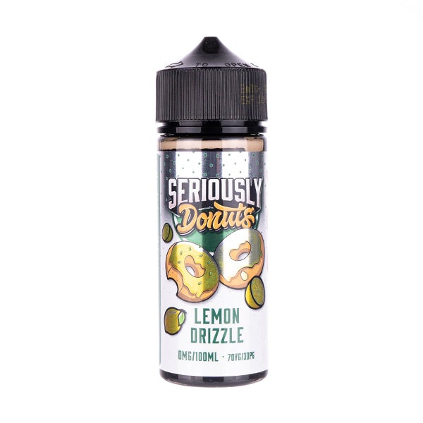 Lemon Drizzle 100ml Shortfill E-Liquid by Seriously Donuts