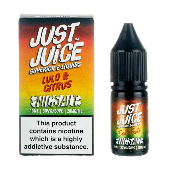 Lulo & Citrus Nic Salt E-Liquid by Just Juice