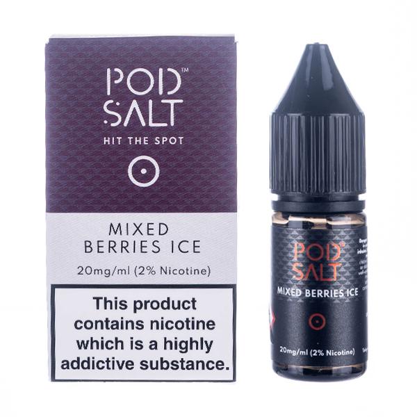 Mixed Berries Ice Nic Salt E-Liquid by Pod Salt