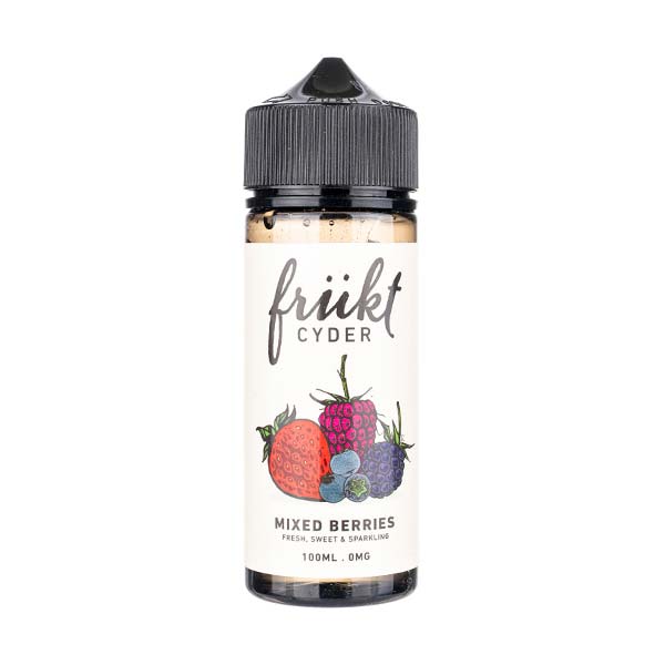 Mixed Berries 100ml Shortfill E-Liquid by Frukt Cyder