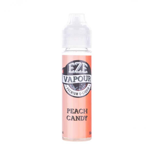 Peach Candy 50ml Shortfill E-Liquid by EZE Vapour