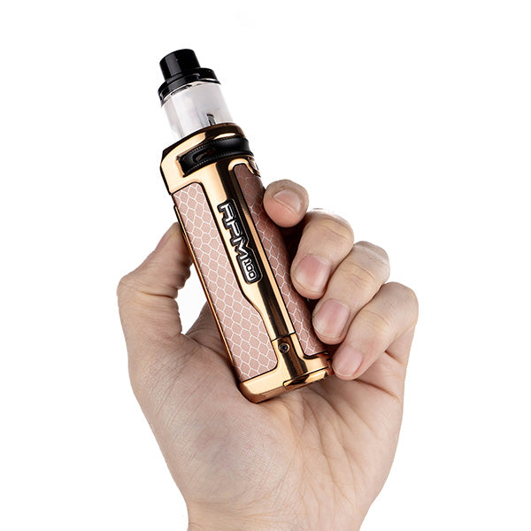 RPM100 Vape Kit by SMOK in hand
