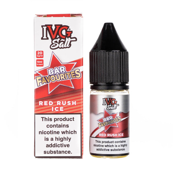 Red Rush Ice Nic Salt by IVG Bar Favourites