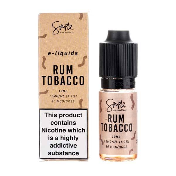 Rum Tobacco E-Liquid by Simple Essentials