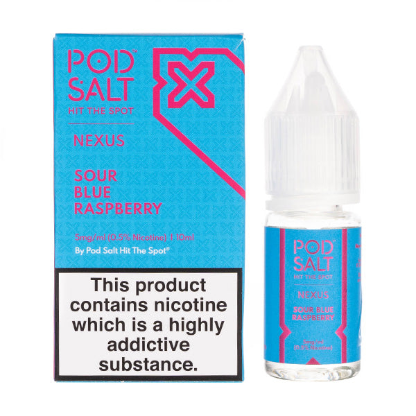 Sour Blue Raspberry Nic Salt by Pod Salt Nexus
