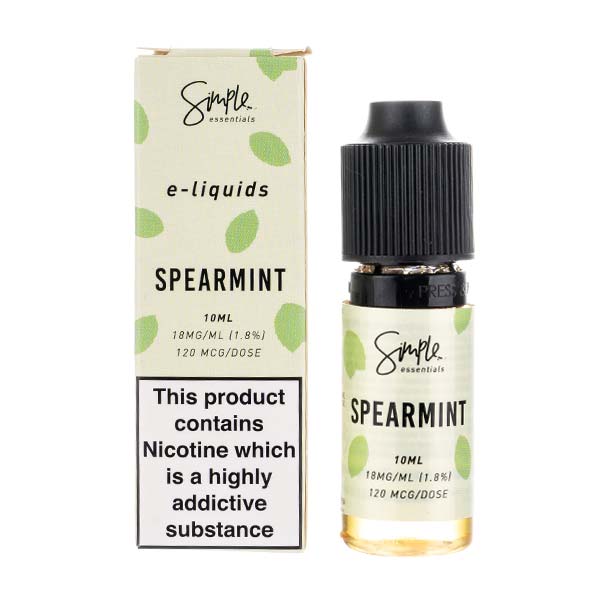 Spearmint E-Liquid by Simple Essentials
