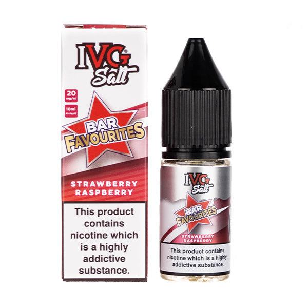 Strawberry Raspberry Nic Salt by IVG Bar Favourites
