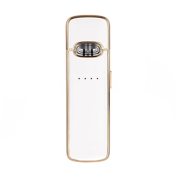 VMATE E Pod Kit by Voopoo in White Inlaid Gold