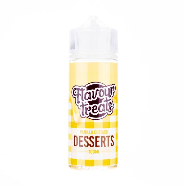 Vanilla Custard 100ml Shortfill E-Liquid by Flavour Treats