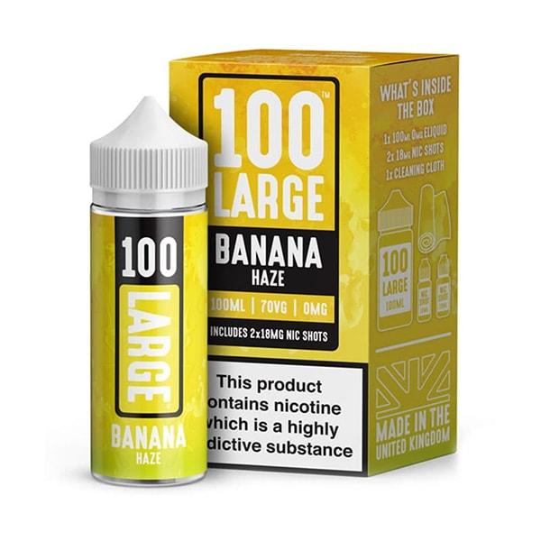 Banana Haze 100ml Short Fill by 100 Large