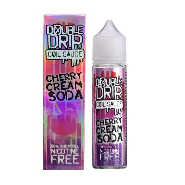 Cherry Cream Soda Shortfill E-Liquid by Double Drip
