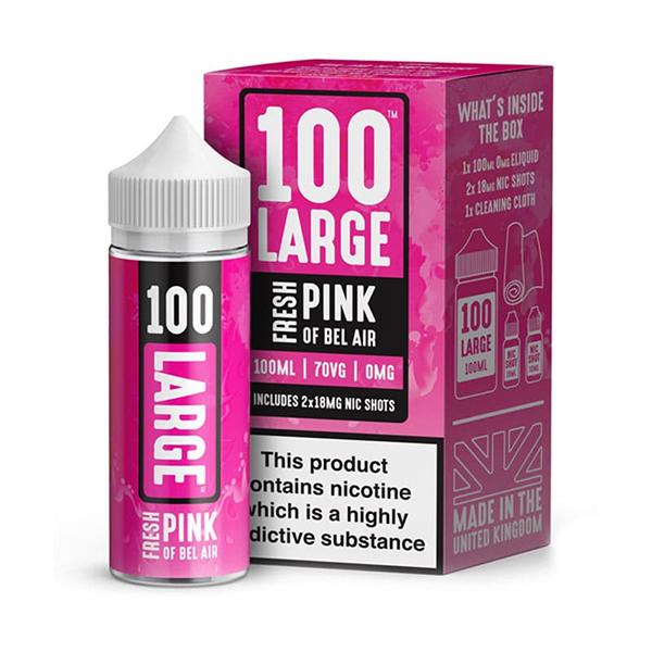 Fresh Pink of Bel Air 100ml Short Fill E-Liquid by 100 Large