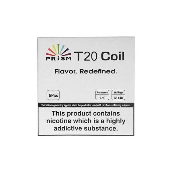 Prism T20 Replacement Coils - Pack of 5 by Innokin