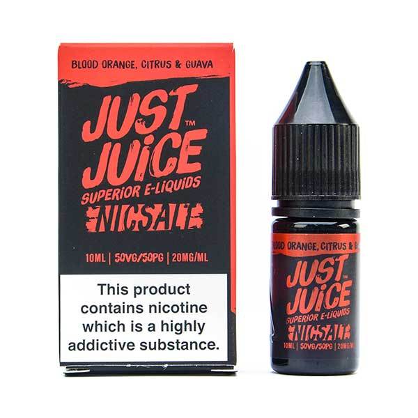 Blood Orange and Guava Nic Salt E-Liquid by Just Juice