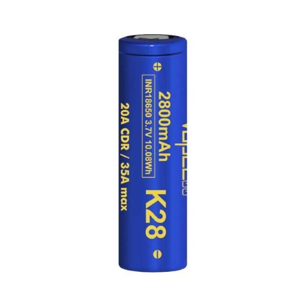 K28 18650 2800mAh Battery by Vapcell