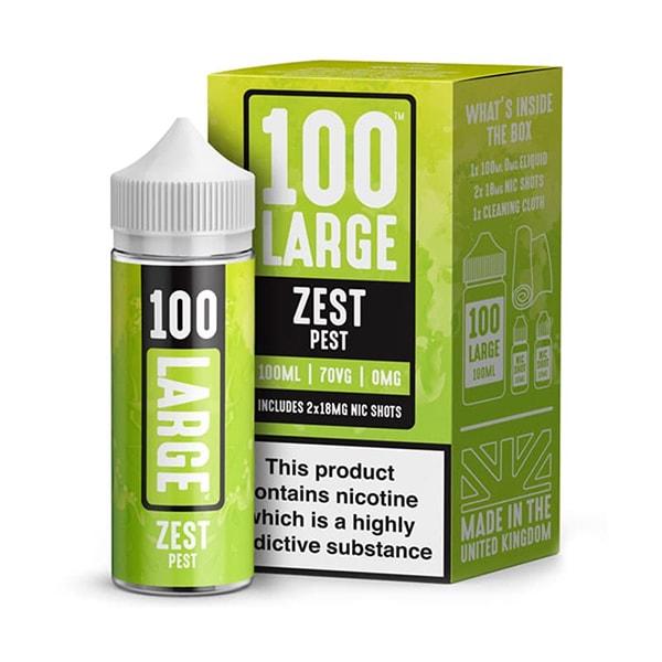 Zest Pest 100ml Short Fill E-Liquid by 100 Large